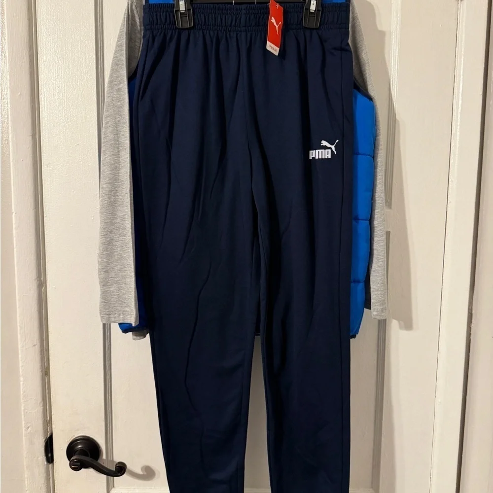 PUMA Youth 3 piece track set Sz Large retail $80